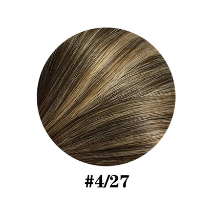 100% Brazilian Remy Clip-In Hair Extension - Natural Straight Invisible One-Piece