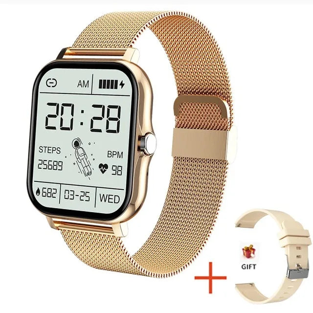 2025 Sport Smart Watch, Fitness Tracker, Health Monitor, Waterproof, Bluetooth Call for Men & Women, IOS, Xiaomi, Huawei
