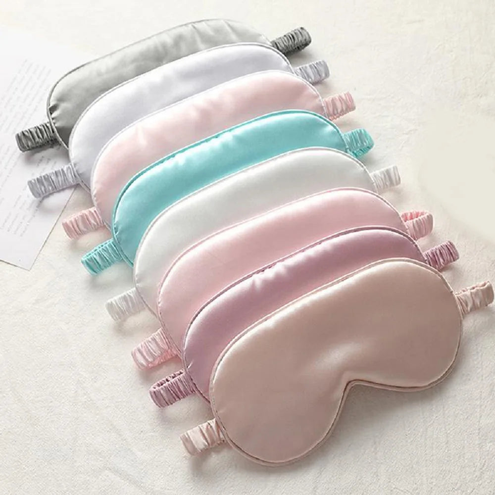 Imitated Silk Eye Patch Sleep Mask for Travel and Relaxation
