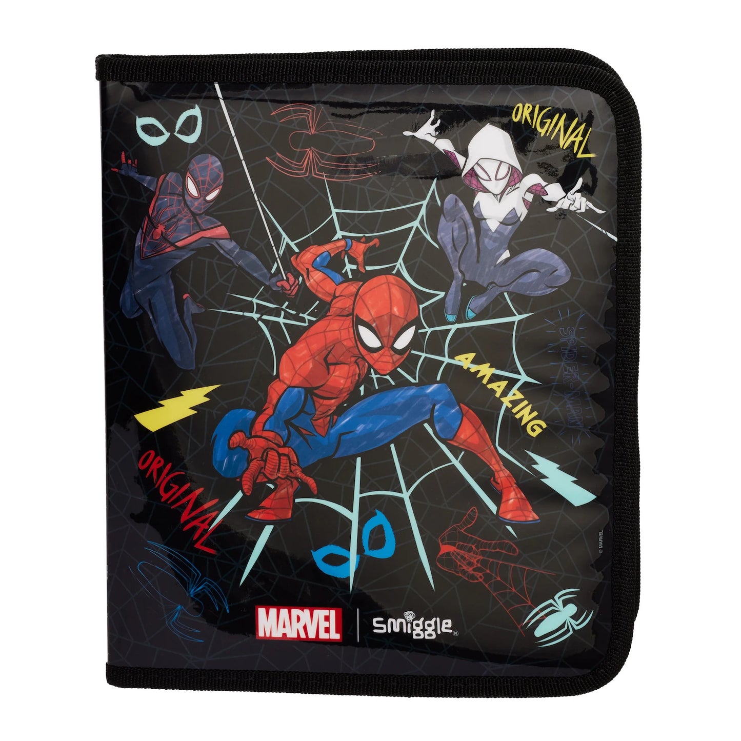 Smiggle Spider-Man School Set – Backpack, Lunch Bag, Wallet, Pencil Box & Water Cup