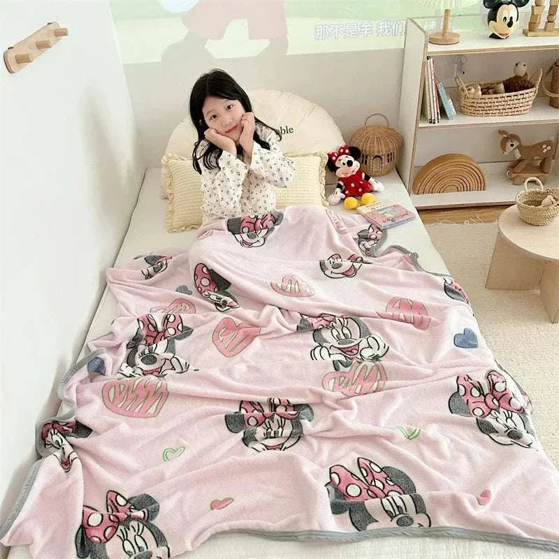 Disney Snowflake Plush Receiving Blanket