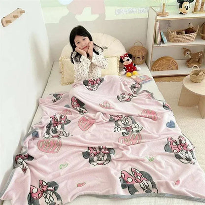 Disney Snowflake Plush Receiving Blanket