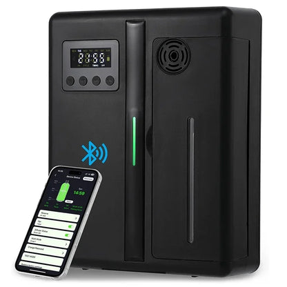 Wall Mounted Room Fragrance Diffuser - Bluetooth Air Freshener with Built-in Fan for Home and Hotel