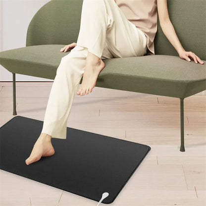 Anxiety Relief & Better Sleep Earthing Wristband Soft PU Grounding Mat