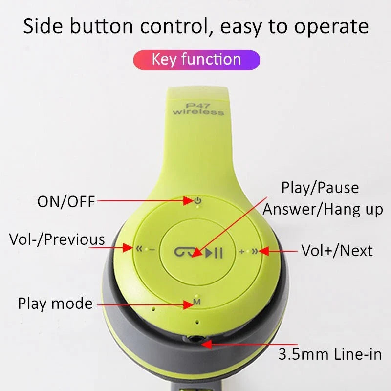 DIXSG Bluetooth headphones