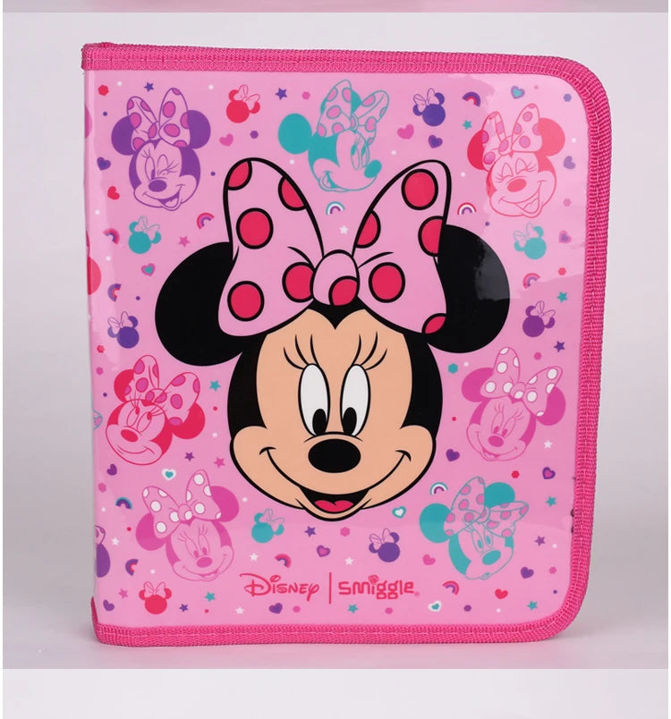 Genuine Australia Smiggle Disney Minnie School Bag Set with Wallet, Lunch Bag & Water Cup for Girls