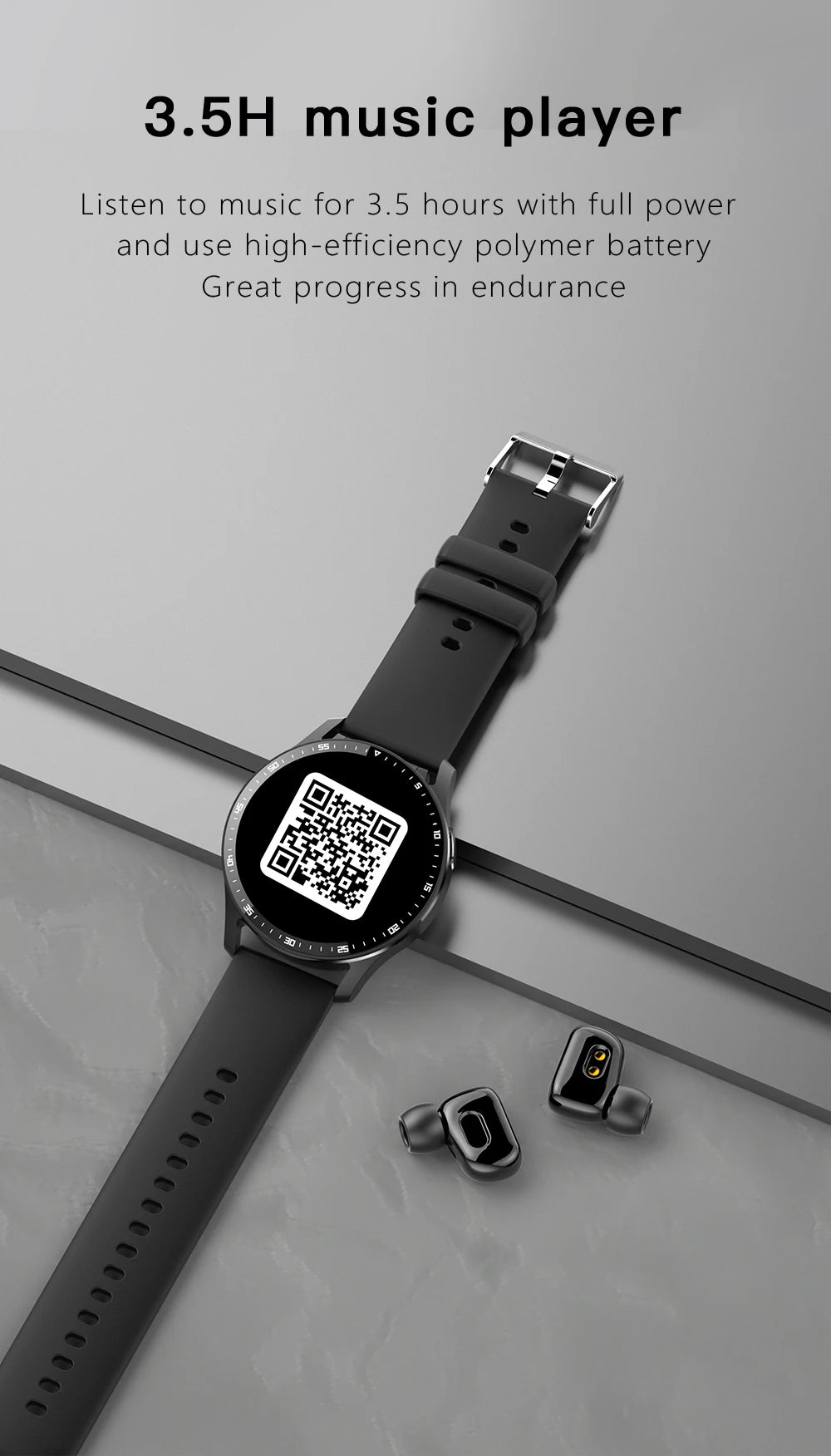 X7 2-in-1 Smart Watch with Earbuds, TWS Bluetooth Earphones, Heart Rate & Blood Pressure Monitor, Fitness Sport Watch