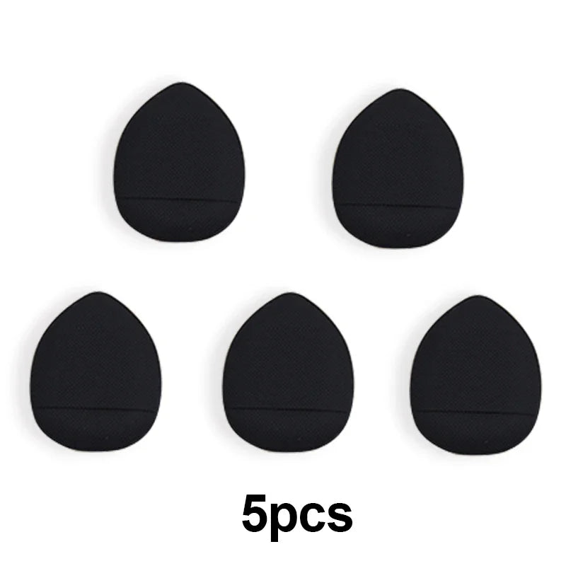 5/10Pcs Mini Finger Puff – Air Cushion Powder Sponge for Foundation & BB Cream Application