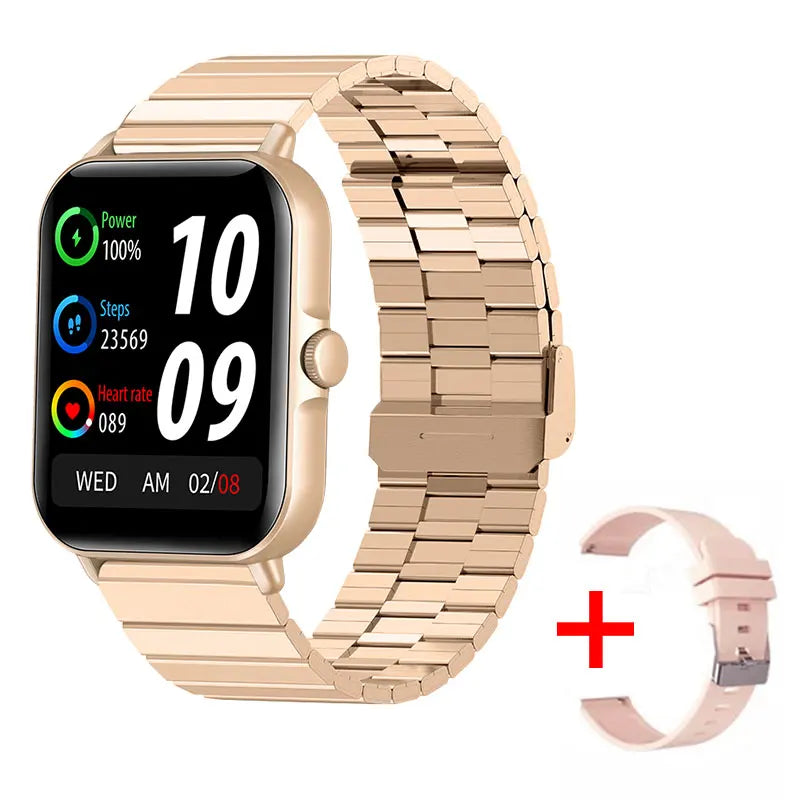 2025 2.01'' Smart Watch, Bluetooth Call, Music Player, Fitness Tracker, Sport Waterproof Watch for Men & Women, iPhone/Android