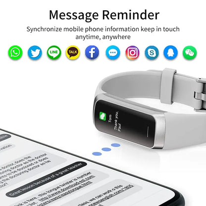 LIGE AMOLED Smart Watch 2023, Men & Women Fitness Tracker, Heart Rate, Blood Oxygen Monitor, Waterproof Smart Bracelet