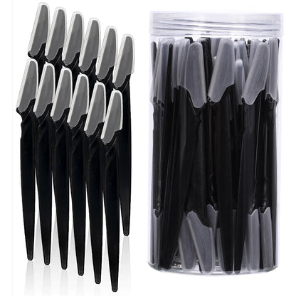 Eyebrow Trimmer & Face Shaver – Portable Hair Removal Blade Set for Women (10/40pcs)