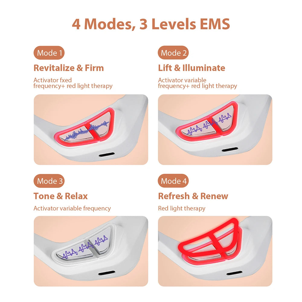 3D Eye Massager - Fatigue Relief, Dark Circle Lightening & Fine Line Smoothing Eye Care