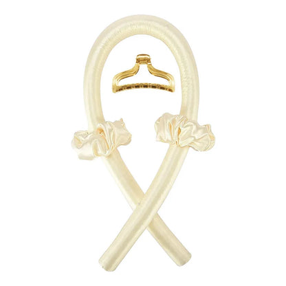 Heatless Curling Rod Headband for Soft, Shiny Curls Hairdressing Tool for Women