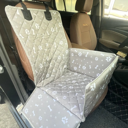 CAWAYI KENNEL Pet Dog Carrier & Car Seat Cover – Waterproof Travel Hammock for Dogs & Cats