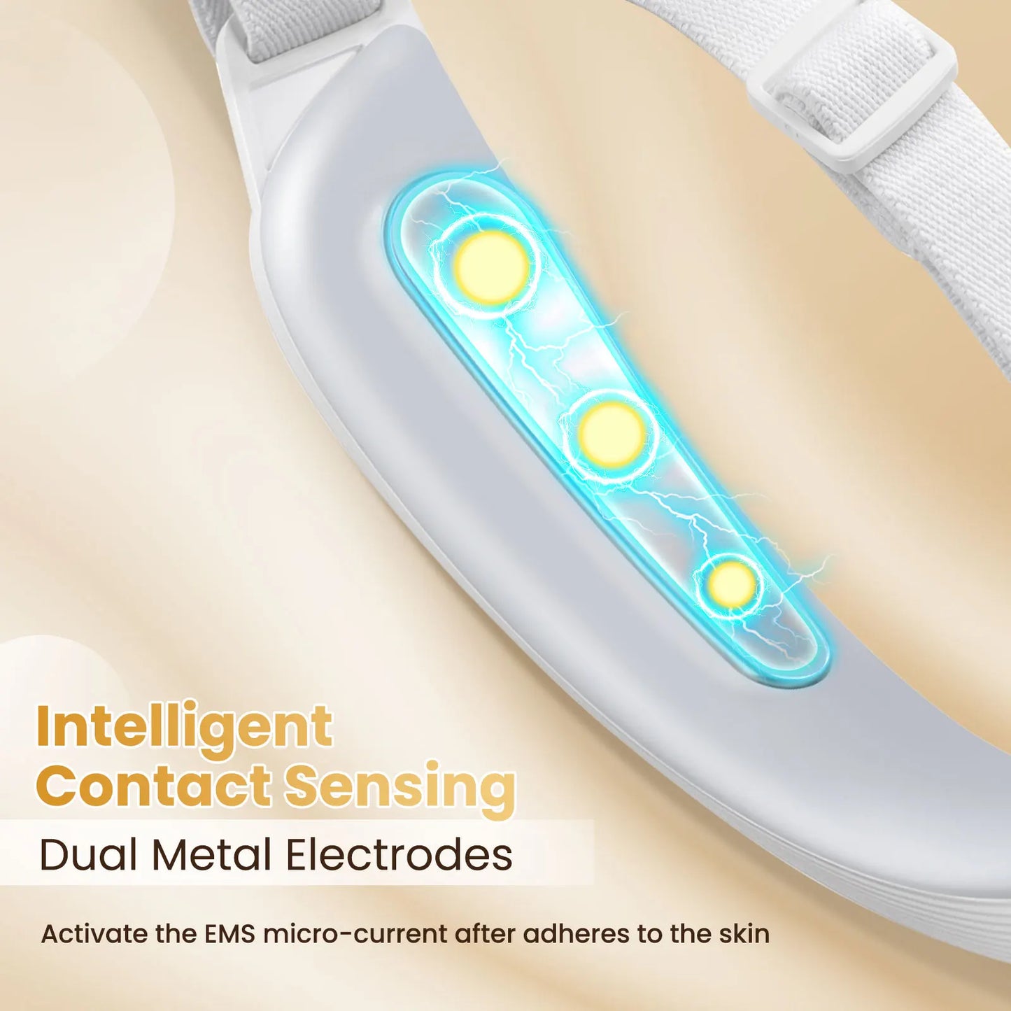 Electric V Face Lifting Device 6 Modes 8 Levels EMS Facial Massager for Double Chin Removal