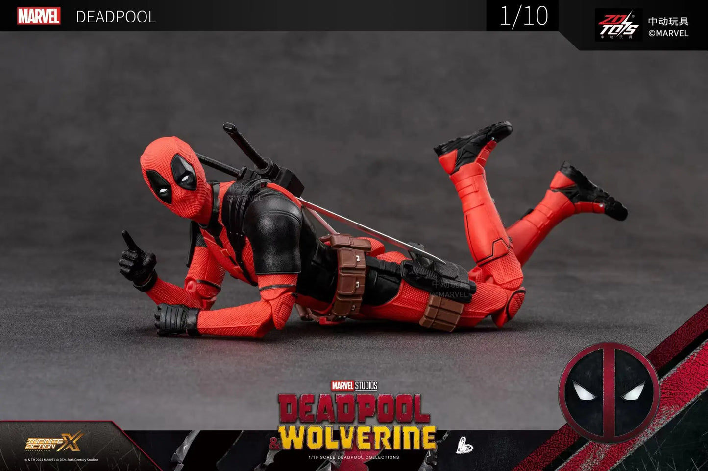 2024 Deadpool & Wolverine Movie Version Action Figures – ZD Toy Series for Collectors & Kids