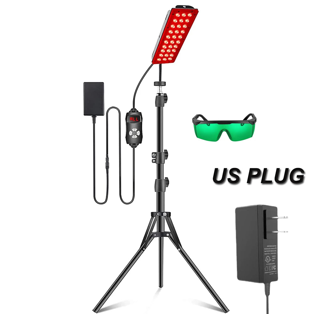 LED Red Light Therapy Lamp for Full Body & Face Muscle Relief and Beauty