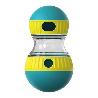 Dog Puzzle Toy – Elliptical Track Rolling Ball for Intelligence & Interactive Play