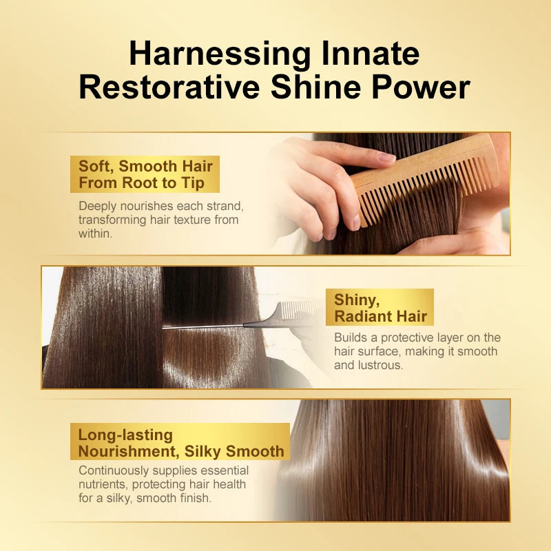 PURC Morocco Argan Oil Hair Serum - Nourishing Treatment for Smoothing, Shine, and Repairing Damaged, Frizz, and Dry Hair
