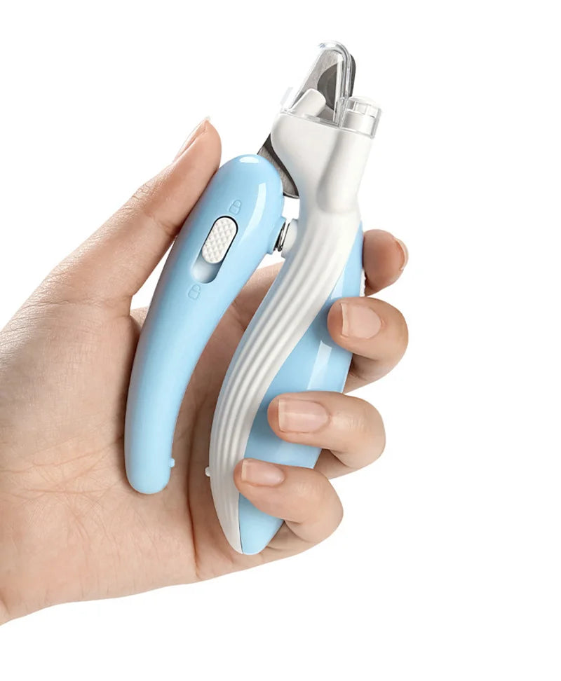 Professional Pet Nail Clippers with LED Light for Dogs, Cats & Small Animals