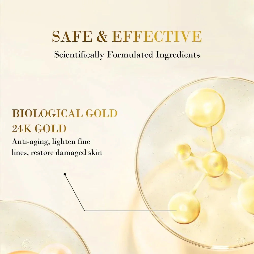 24K Gold Hyaluronic Acid Eye Mask - Collagen Patches for Dark Circles & Skin Care