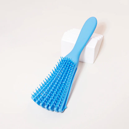 Scalp Massage Brush Anti-Static Winding Hair Brush for Wet & Curly Hair Salon Tool for Real Hair Wigs