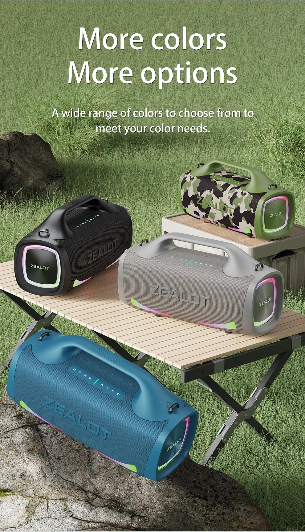 Zealot S79 100W Wireless Outdoor Speaker