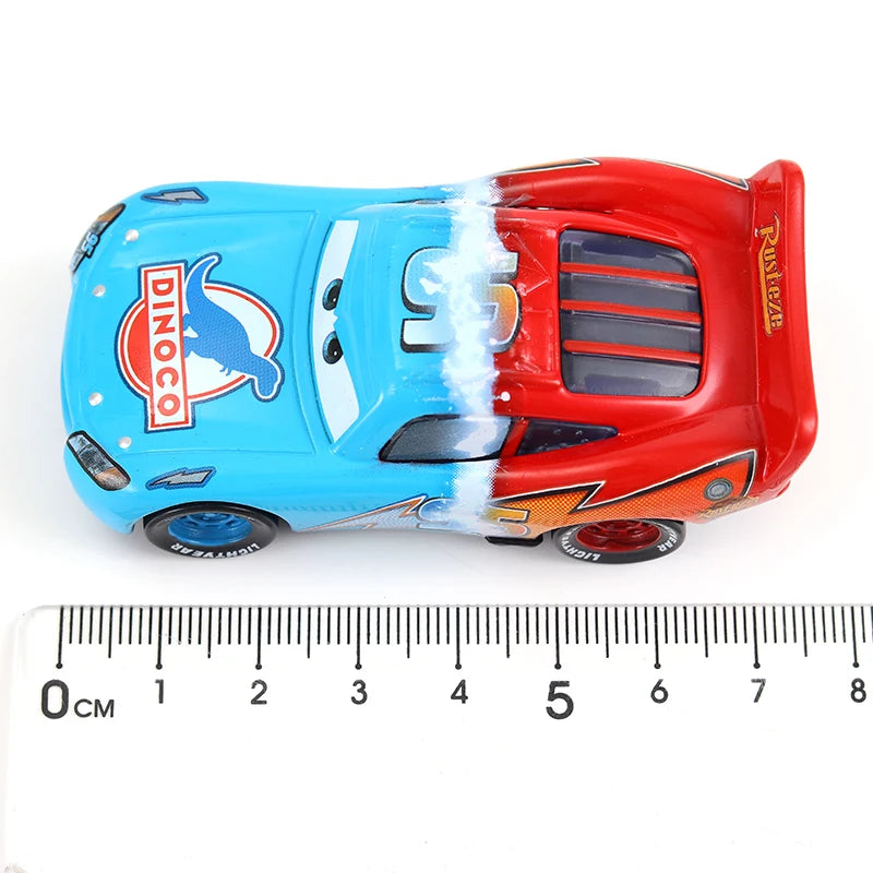 Disney Pixar Cars 2 Lightning McQueen Mini Diecast Racing Car Dinoco Racers Collection for Kids
