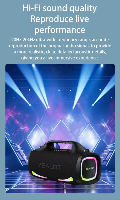 Zealot S79 100W Wireless Outdoor Speaker