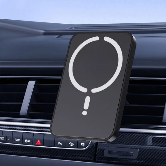 15W Magnetic Car Wireless Charger - Magsafe iPhone 12-16 Pro Max Air Vent Phone Holder Stand, Fast Car Charging