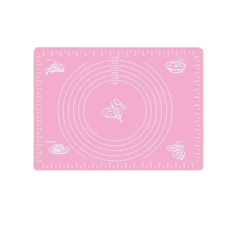 Silicone Baking Mat Set for Pizza & Pastry Kneading Cooking Tools
