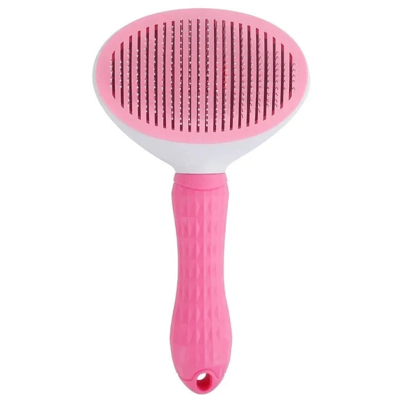 Self-Cleaning Pet Brush Hair Remover Comb for Dogs & Cats Dematting Grooming Tool Accessories