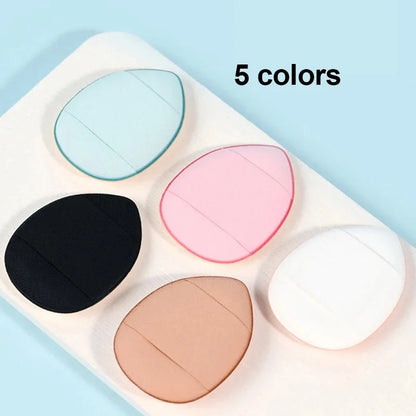 5/10Pcs Mini Finger Puff – Air Cushion Powder Sponge for Foundation & BB Cream Application