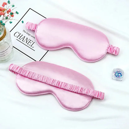 Imitated Silk Eye Patch Sleep Mask for Travel and Relaxation