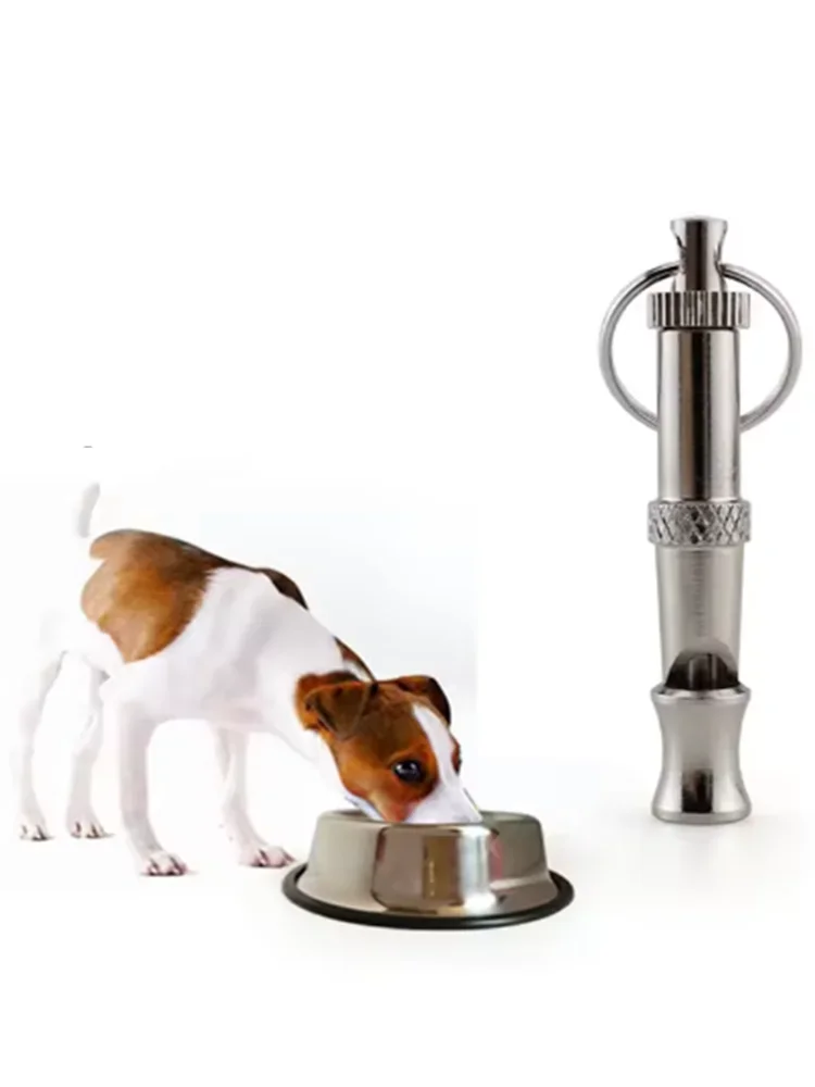 Ultrasonic Dog Training Whistle – Adjustable High-Frequency Sound with Stainless Steel Durable Design