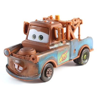 Disney Pixar Cars 2 Lightning McQueen Mini Diecast Racing Car Dinoco Racers Collection for Kids