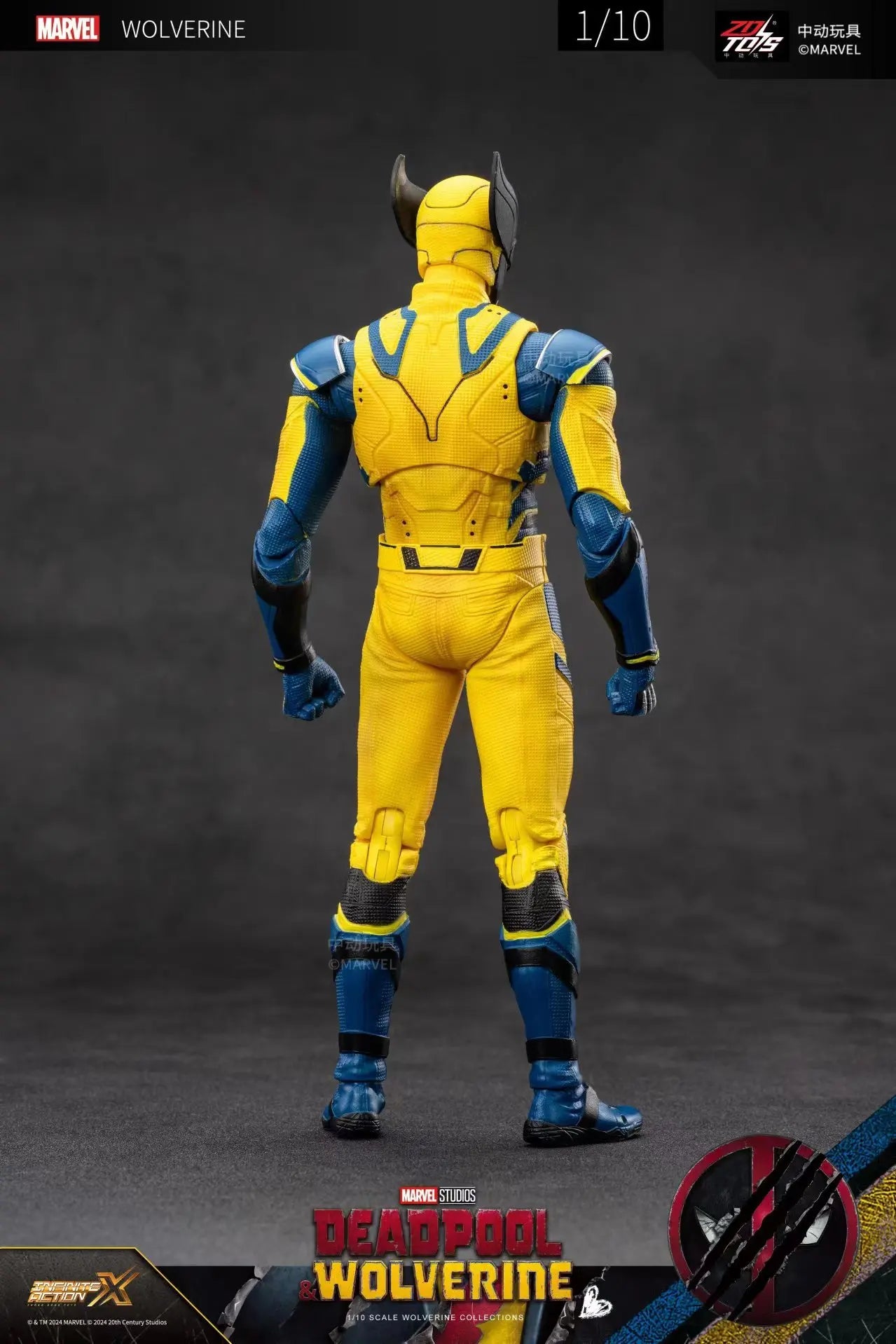 2024 Deadpool & Wolverine Movie Version Action Figures – ZD Toy Series for Collectors & Kids
