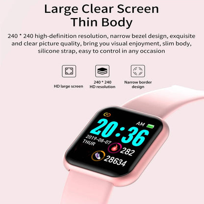 D13 Multifunctional Smart Watch for Men & Women, Bluetooth Connected, Music Player, Fitness Tracker, Sleep Monitor