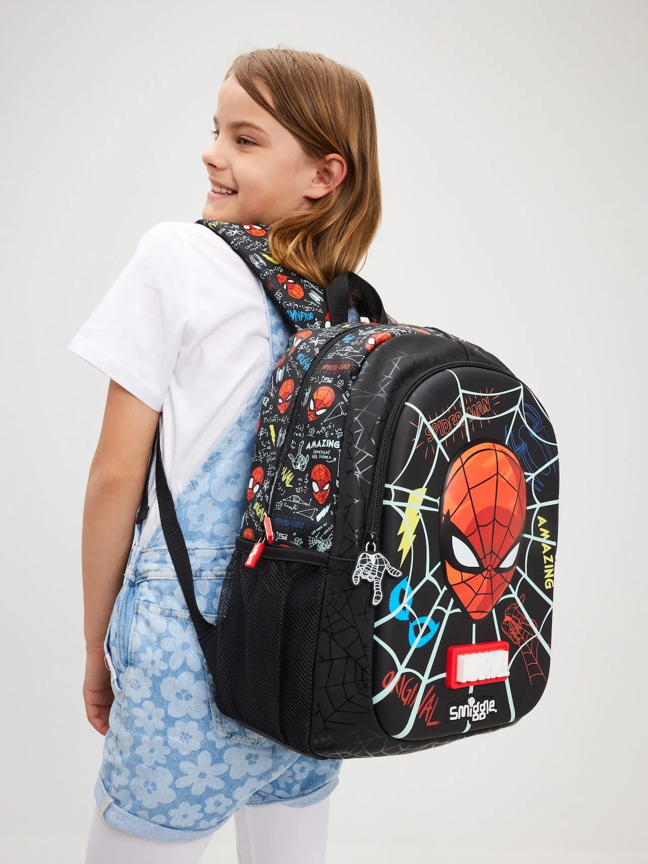 Smiggle Spider-Man School Set – Backpack, Lunch Bag, Wallet, Pencil Box & Water Cup