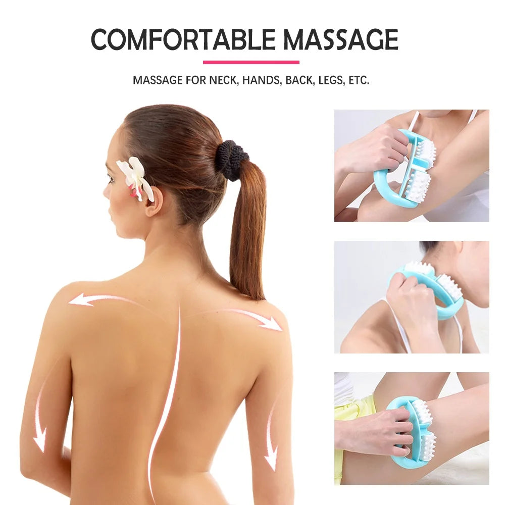 Fast Anti-Cellulite Roller Massager - Handheld Beauty & Health Care Tool
