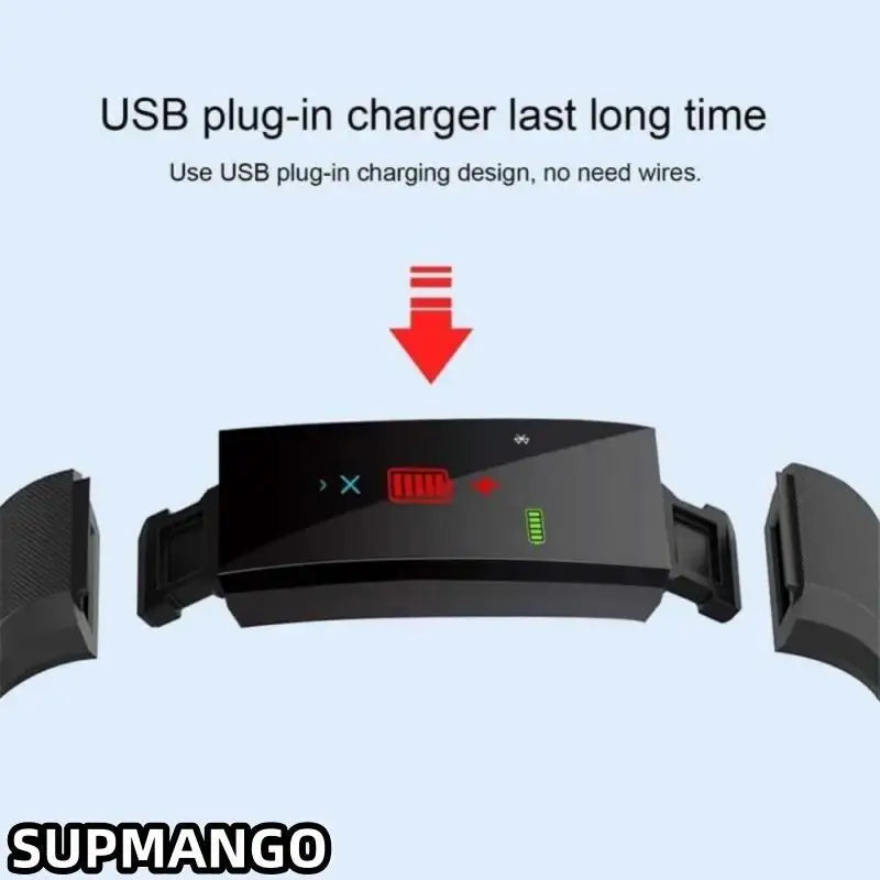 115Plus Sports Fitness Tracker Watch, Waterproof Smart Bracelet for Men and Women, Intelligent Activity Monitor