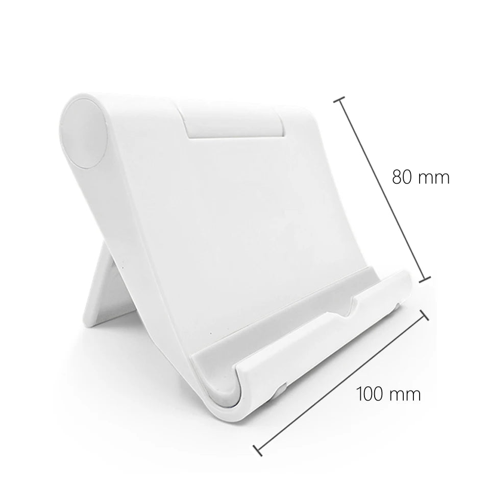 Universal Foldable Desk Phone Holder - Mount Stand for Samsung S20, iPhone 11, Note 10, and Tablets