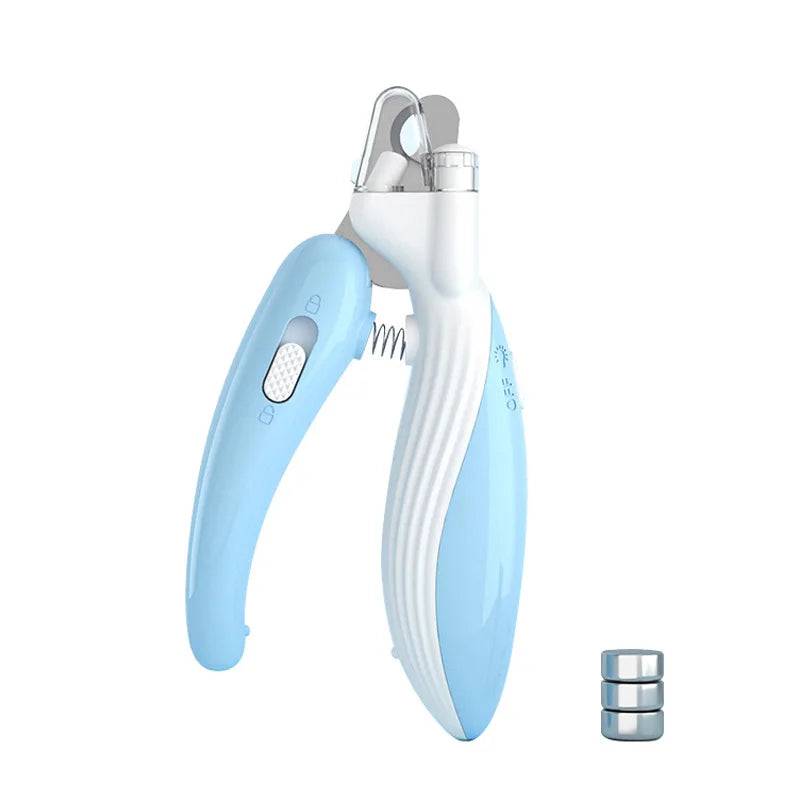 Professional Pet Nail Clippers with LED Light for Dogs, Cats & Small Animals