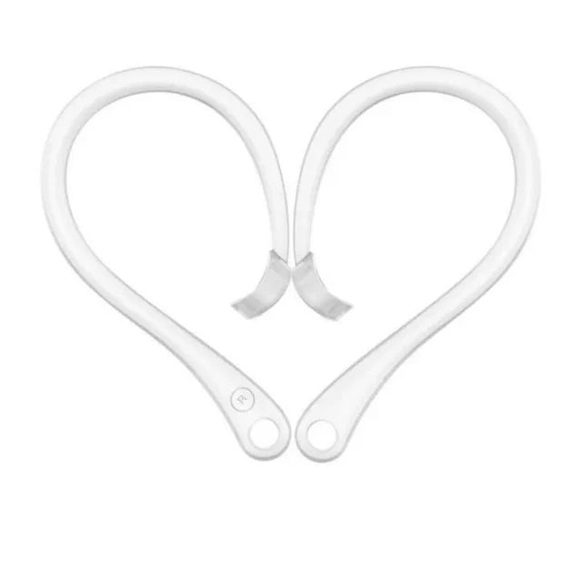 Bluetooth Earphone Silicone Earhook - Replacement Loop Clip for AirPods 1/2 & Pro Earpods