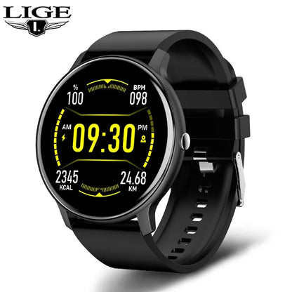 LIGE Smart Watch for Men & Women, Full Touch Screen, Sport Fitness Tracker, IP67 Waterproof, Bluetooth for Android/iOS