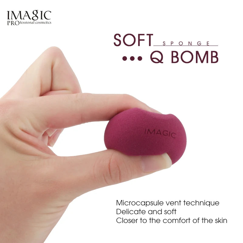 IMAGIC Beauty Sponge – Gourd Water Drop Makeup Puff for Wet & Dry Use