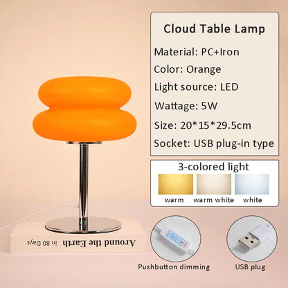 Eye Protection Night Light Macaron LED Table Lamp