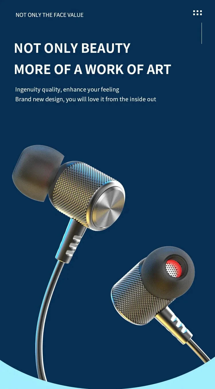 Neck Mounted Bluetooth Earphones - Wireless, Ultra Long Standby, Sweatproof for Games, Sports, and Running (Android & iOS)