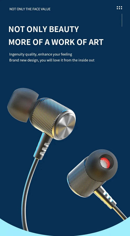 Neck Mounted Bluetooth Earphones - Wireless, Ultra Long Standby, Sweatproof for Games, Sports, and Running (Android & iOS)