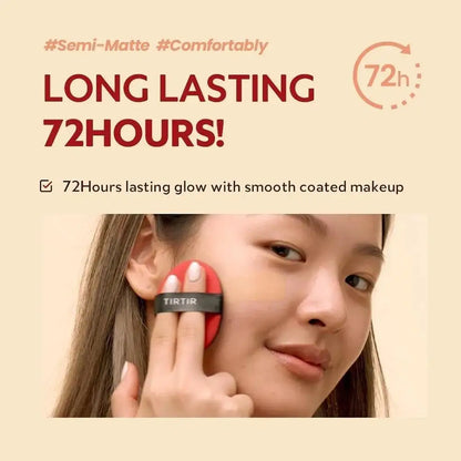 TIRTIR Cushion Foundation – High Coverage Korean Makeup Compact